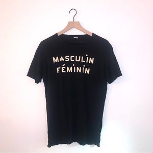 Clare V Masculin Feminin Tshirt